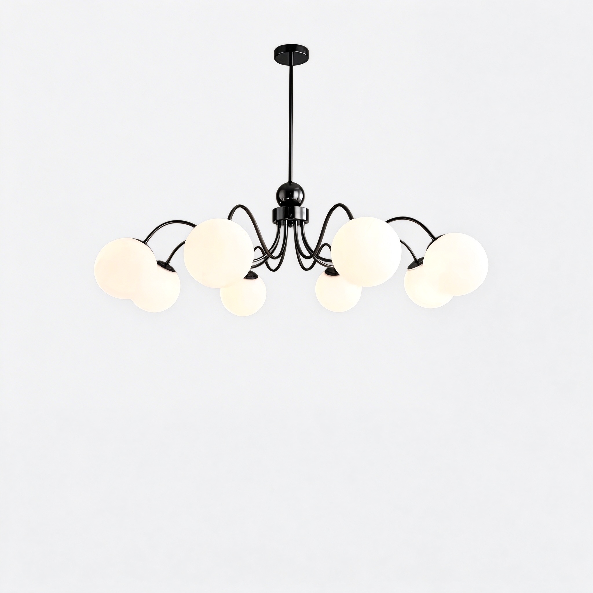 CH-09 multi-light chandelier modern LED chandelier from Huixiang Lighting, Zhongshan China