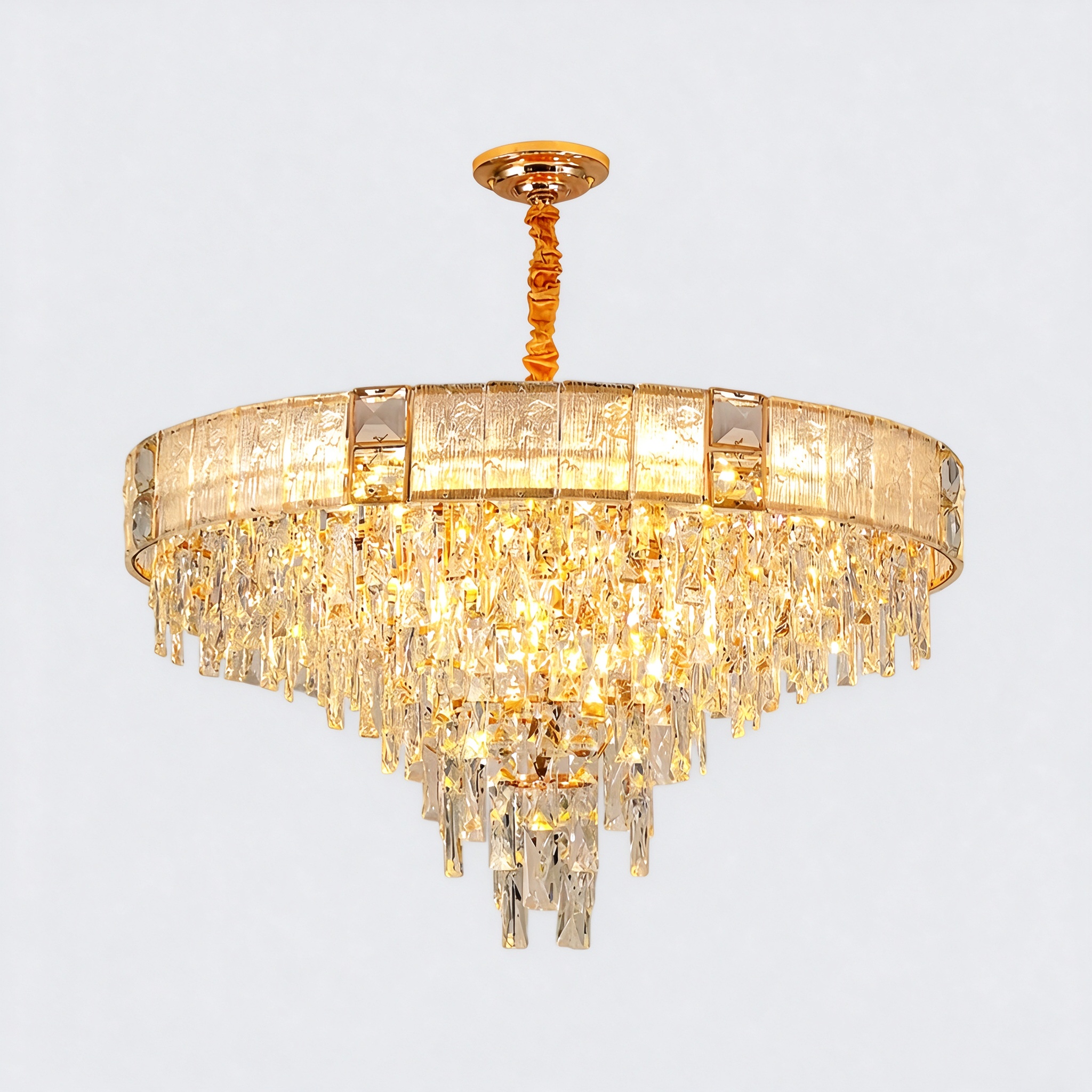 CH-18 Tiered / Cluster Chandelier modern LED chandelier from Huixiang Lighting, Zhongshan China