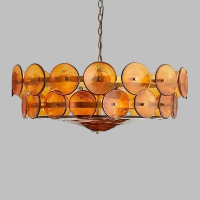 Glass 09 Natural Stone Pendant Light custom lighting from Huixiang Lighting, Zhongshan China